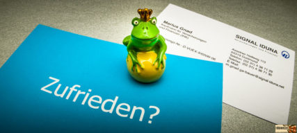 Visitenkarte Signal Iduna Vertretung