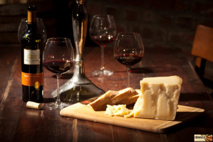 Produktfoto für eine Vinothek, Homepage und Print