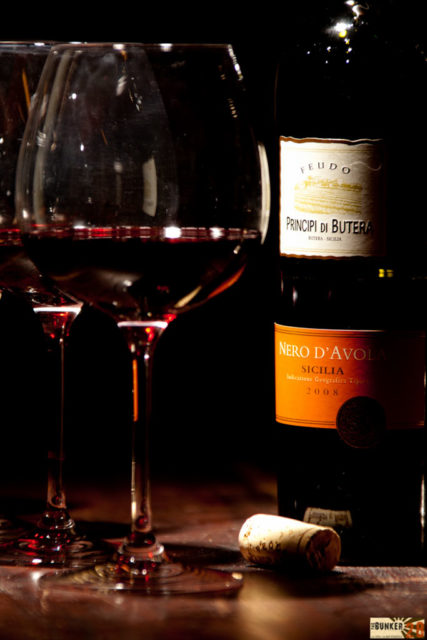 Produktfoto für eine Vinothek, Homepage und Print