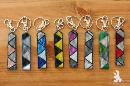 Produktfotos Schlüsselanhänger aus Perlen